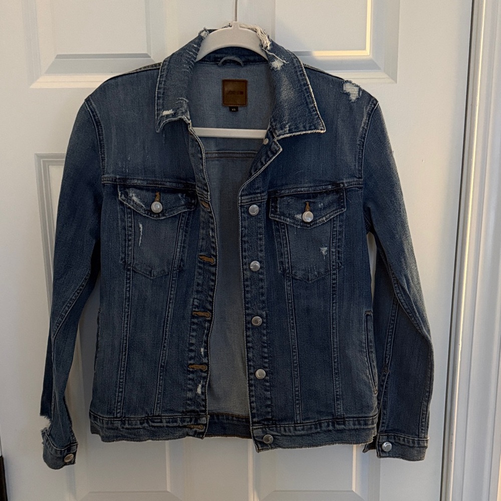 Joe's Jeans Distressed Indigo Jacket